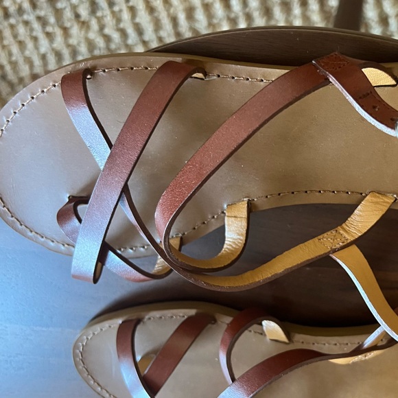 Sezane Adeline Low Sandals (Brown) - Picture 6 of 8